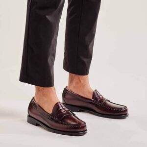G.H. Bass Weejuns Logan leather loafers 11.5 NEW READ